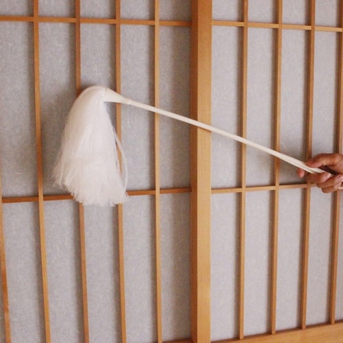 ほこり取り エレキャッチハタキ