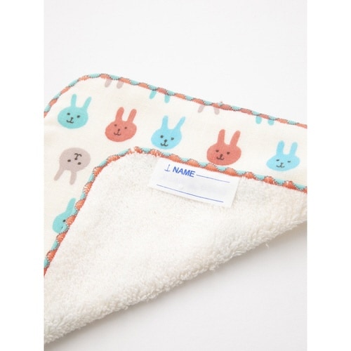 ミニタオル ガーゼミニハンカチ オフホワイト