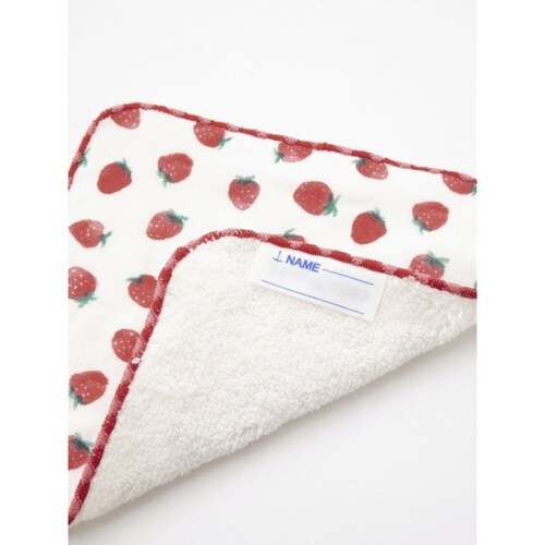 ミニタオル ガーゼミニハンカチ イチゴ