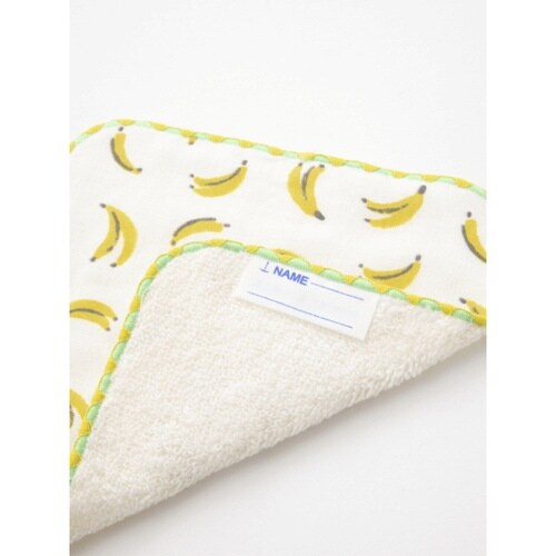 ミニタオル ガーゼミニハンカチ バナナ