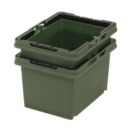 小物収納 セパレートバスケット25 グリーン