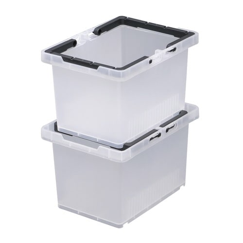 収納バスケット セパレートバスケット45 クリア