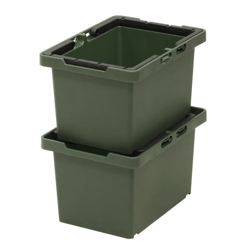 収納バスケット セパレートバスケット45 グリーン