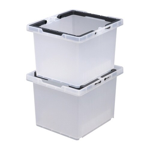 収納ボックス セパレートバスケット75 クリア