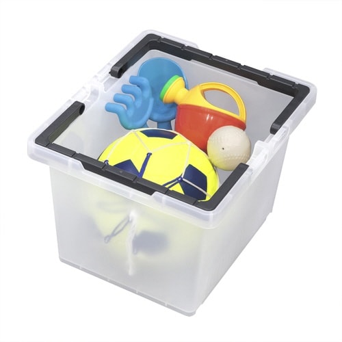 収納ボックス セパレートバスケット75 クリア