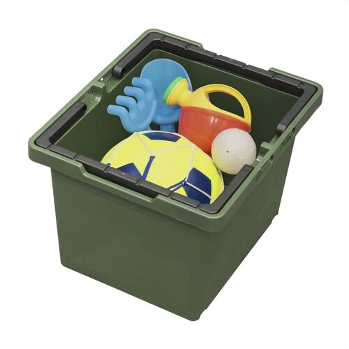 収納ボックス セパレートバスケット75 グリーン