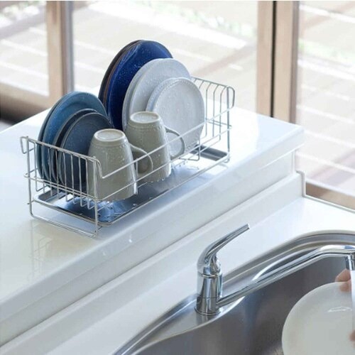 水切りラック 水切りかご スマート TSUBAME