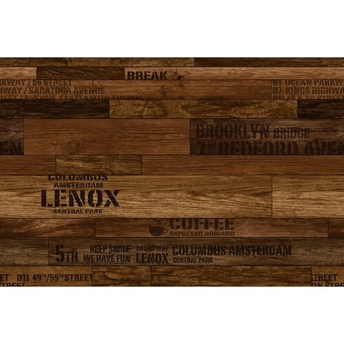 車用ラゲッジマット スタンプウッド