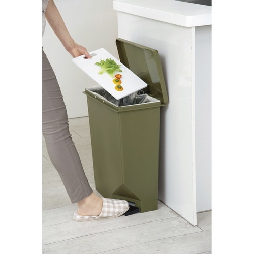 ゴミ箱 35L グリーン