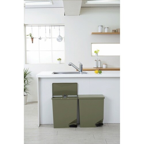 ゴミ箱 35L グリーン