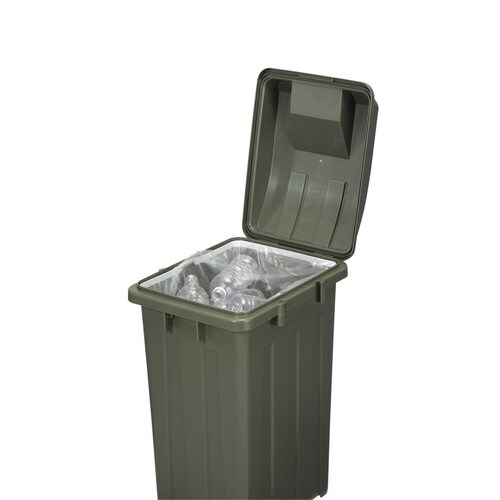 ゴミ箱 45L 屋外兼用 カーキ