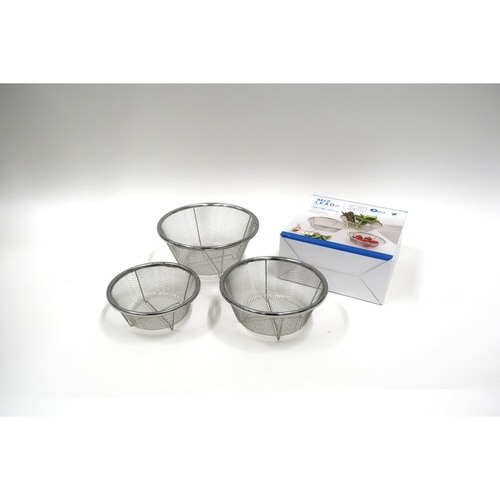 ざる 3点セット ステンレス ミズリードII