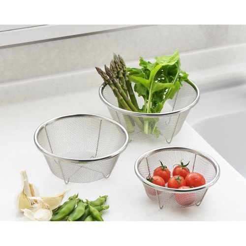 ざる 3点セット ステンレス ミズリードII