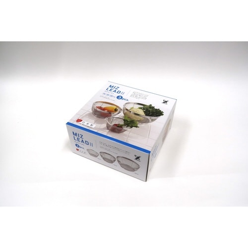 ざる 3点セット ステンレス ミズリードII