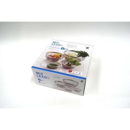 ざる 4点セット ステンレス ミズリードII