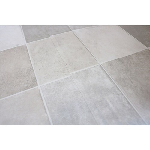 トイレマット 吸着 タイルグレー