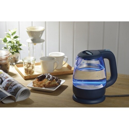 電気ケトル 1.2L Aqua Glass