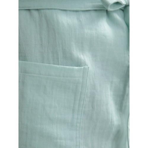 エプロン やさしいガーゼのエプロン ミント