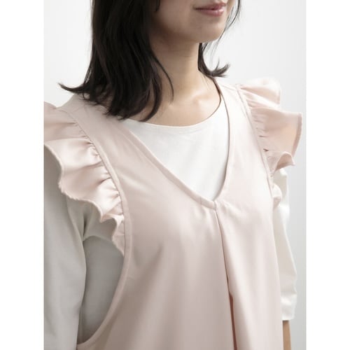 エプロン スモークピンク