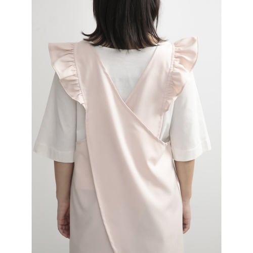 エプロン スモークピンク