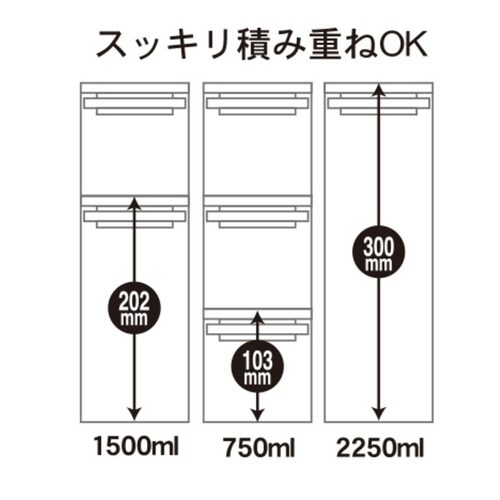保存容器 1.5L HAUS ドライキャニスター