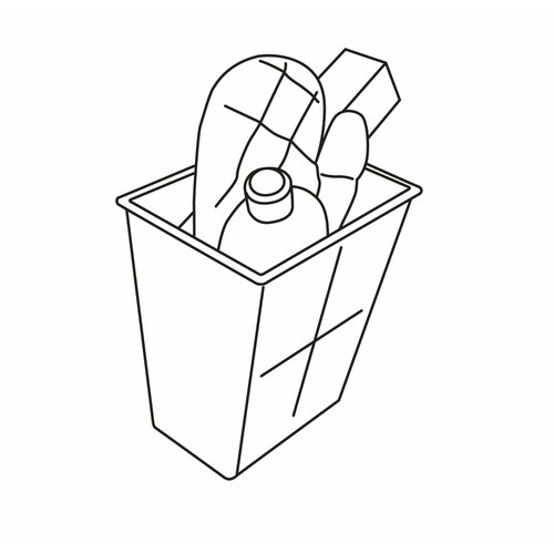 キッチン収納 アンブルマグネット M ホワイト