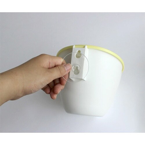 三角コーナー 水切りポット イエロー