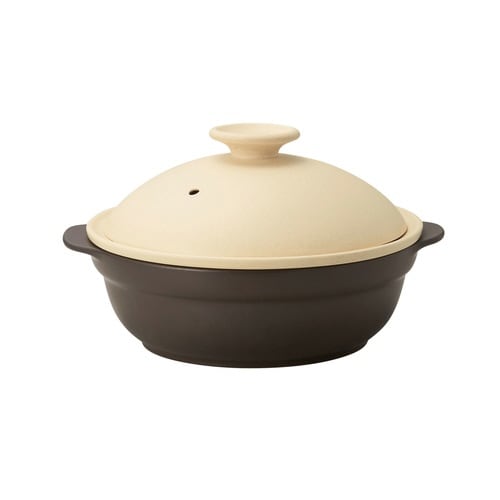 土鍋 9号 IH対応 Karl 軽量土鍋 ベージュ