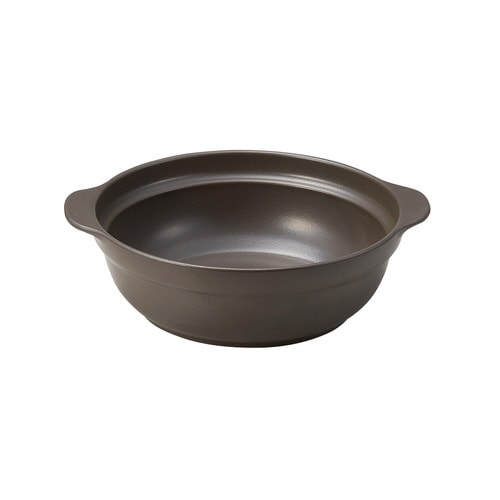 土鍋 9号 IH対応 Karl 軽量土鍋 グレー