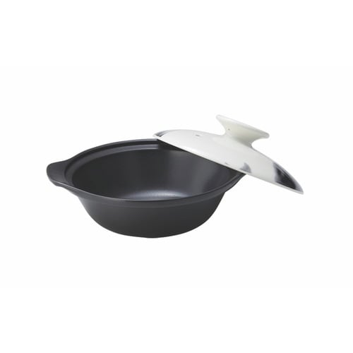 土鍋 6.5号 ガス火専用 Flow 直火軽量土鍋