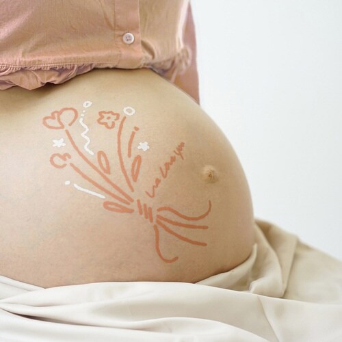 マタニティフォト NICE to フラワー