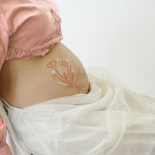 マタニティフォト NICE to フラワー