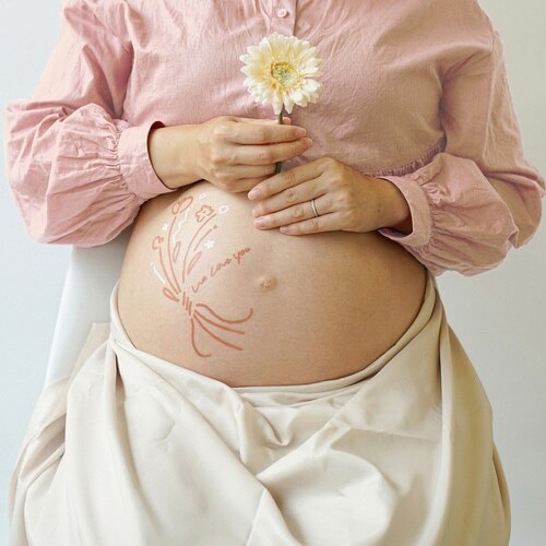 マタニティフォト NICE to フラワー