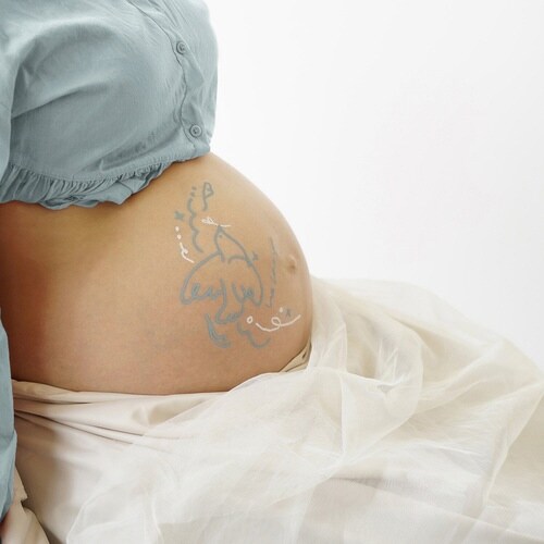 マタニティフォト NICE to MEET バード