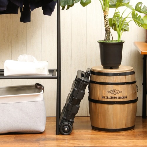 キャリーカート 折りたたみ ブラック