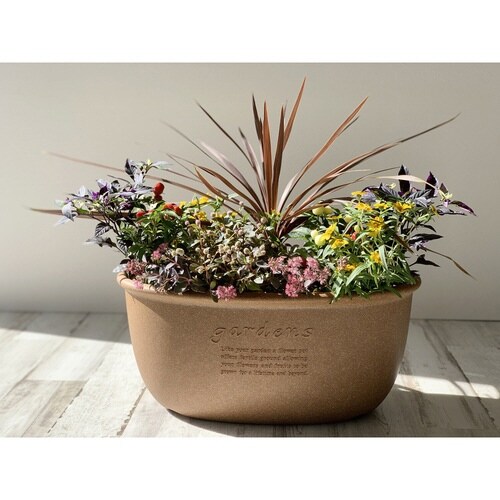 プランター エコプランターオーバル ナチュラル