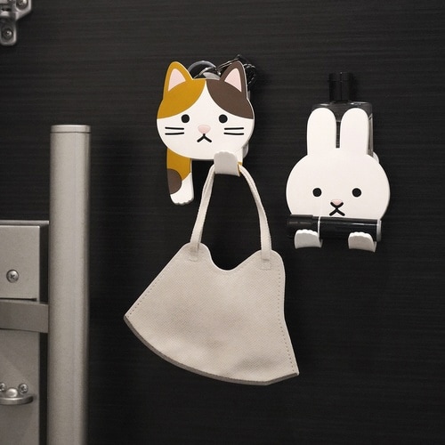 フック 吸着 スティッキーフックポケット ウサギ