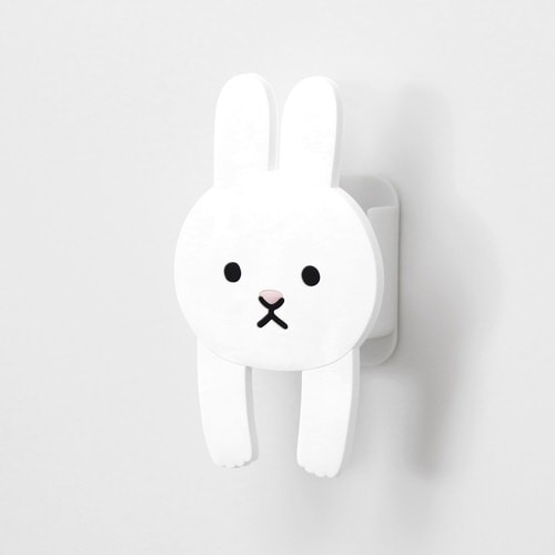 フック 吸着 スティッキーフックポケット ウサギ