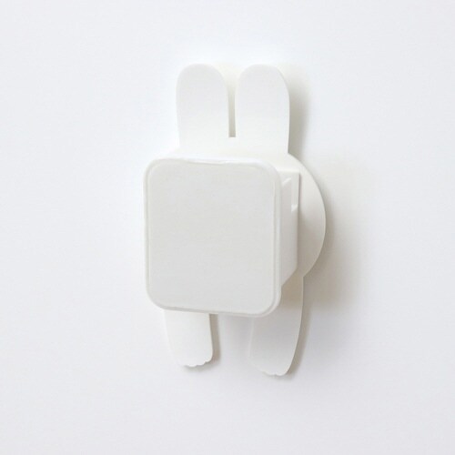 フック 吸着 スティッキーフックポケット ウサギ