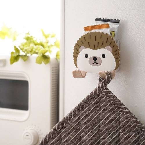 フック 吸着 ハリネズミ