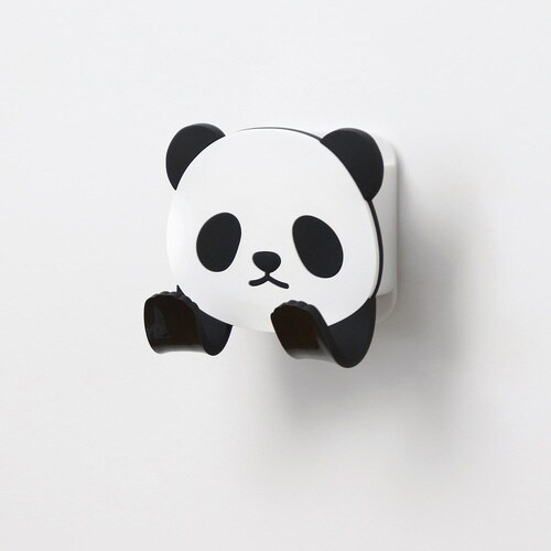 フック 吸着 スティッキーフックポケット パンダ