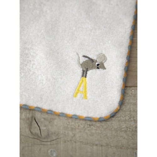 ハンドタオル フレデリック イニシャル A