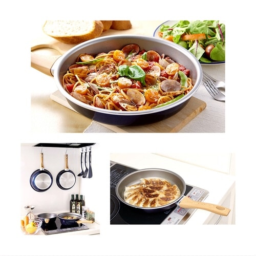 フライパン 24cm IH対応 ダイヤモンドコート