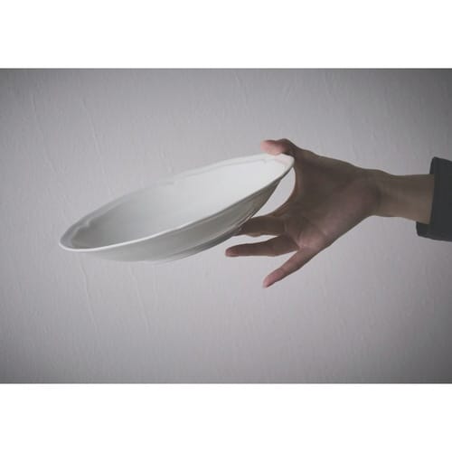 プレート 22.5cm 梨花 磁器 ホワイト