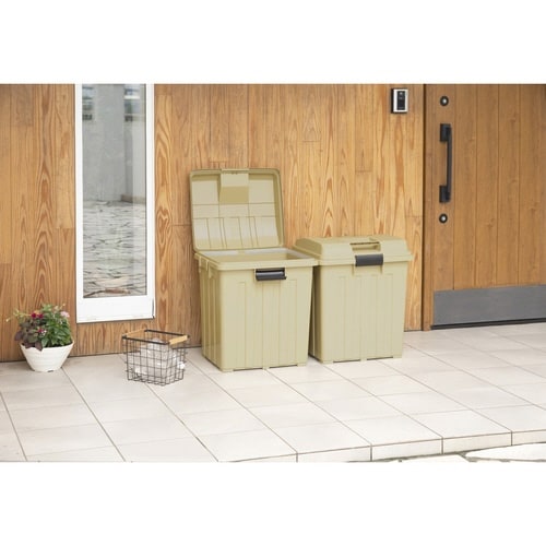 ゴミ箱 90L 屋外兼用 ベージュ