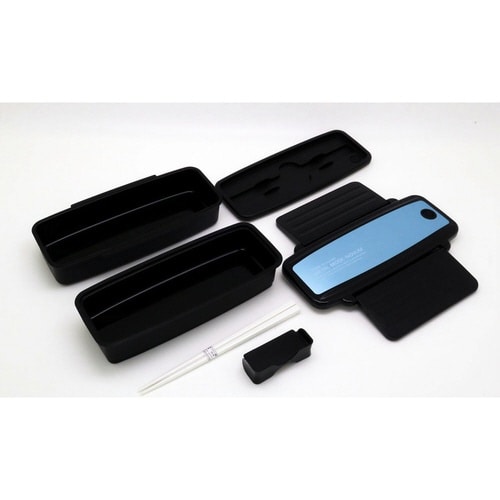 弁当箱 2段 860ml ブルー