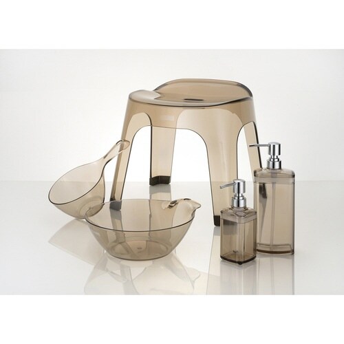 ディスペンサー リュクレ 液体タイプ ブラウン