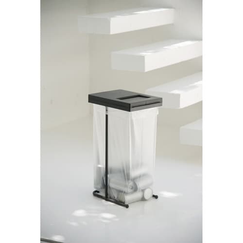 ゴミ箱 45L ユニード ゴミ袋ホルダー ブラック