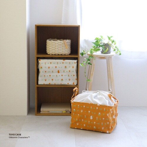 バスケット ムーミンシリーズ オレンジ