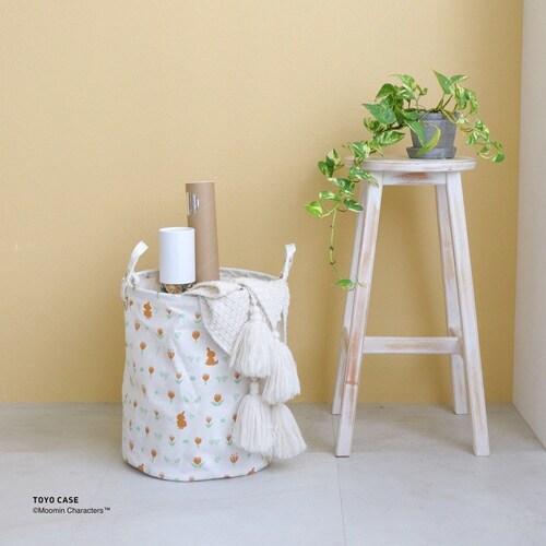 バスケット ムーミンシリーズ ホワイト